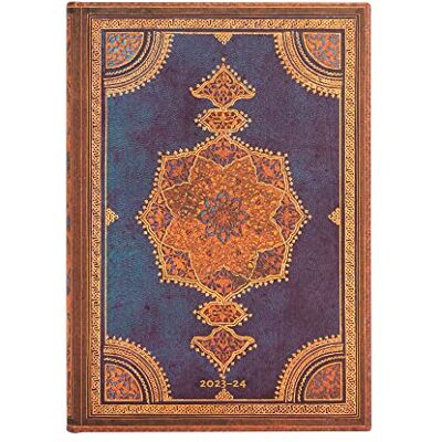 Paperblanks Kalender 18 Monate 2023-2024 Indigo Safawita Horizontal Midi (130 × 180 mm) Paperblanks Kalender 18 Monate 2023-2024 Indigo Safawita Horizontal Midi (130 × 180 mm)