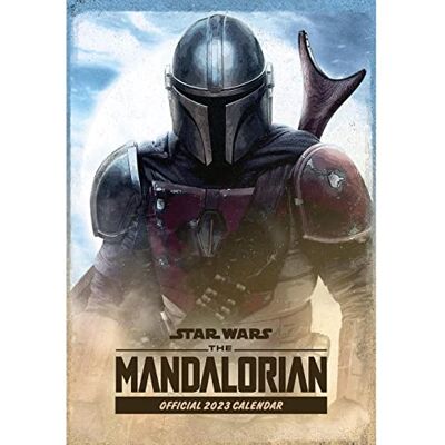Pyramid Star Wars: The Mandalorian Kalender 2023 – Monatsansicht Poster-Kalender 30 cm x 42 cm – offizieller Merchandise-Artikel Pyramid Star Wars: The Mandalorian Kalender 2023 – Monatsansicht Poster-Kalender 30 cm x 42 cm – offizieller Merchandise-Artikel