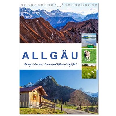 CALVENDO Allgäu, Berge, Wiesen, Seen und Kühe. (Wandkalender 2026 DIN A4 hoch), Monatskalender: Hohe Berge, sanfte Wiesen, stille Seen, Kühe, all das ... in diesem Allgäu Kalender! ( Orte) CALVENDO Allgäu, Berge, Wiesen, Seen und Kühe. (Wandkalender 2026 DIN A4 hoch), Monatskalender: Hohe Berge, sanfte Wiesen, stille Seen, Kühe, all das ... in diesem Allgäu Kalender! ( Orte)