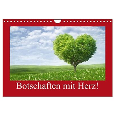 CALVENDO Botschaften mit Herz! (Wandkalender 2026 DIN A4 quer), Monatskalender: Dieser Kalender sagt mehr als viele Worte! ( Menschen) CALVENDO Botschaften mit Herz! (Wandkalender 2026 DIN A4 quer), Monatskalender: Dieser Kalender sagt mehr als viele Worte! ( Menschen)