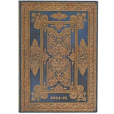 Orion Blue Luxe (Luxe Design) Midi 18-month Horizontal Softcover Flexi Dayplanner 2025 (Elastic Band Closure) Orion Blue Luxe (Luxe Design) Midi 18-month Horizontal Softcover Flexi Dayplanner 2025 (Elastic Band Closure)
