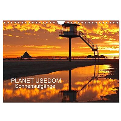 CALVENDO PLANET USEDOM Sonnenaufgänge (Wandkalender 2026 DIN A4 quer), Monatskalender: Ein Kalender mit fantastischen Sonnenaufgängen auf Usedom ( Natur) CALVENDO PLANET USEDOM Sonnenaufgänge (Wandkalender 2026 DIN A4 quer), Monatskalender: Ein Kalender mit fantastischen Sonnenaufgängen auf Usedom ( Natur)