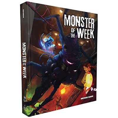 Monster Cable Evil Hat Productions, LLC Monster of The Week: Hardcover Edition RPG-Buch für 3-5 Personen, Supernatural Mysteries, fügt 2 neue Playbooks hinzu, starten Sie die Jagd, Action-Horror-Rollenspiel Monster Cable Evil Hat Productions, LLC Monster of The Week: Hardcover Edition RPG-Buch für 3-5 Personen, Supernatural Mysteries, fügt 2 neue Playbooks hinzu, starten Sie die Jagd, Action-Horror-Rollenspiel