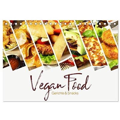 CALVENDO Vegan Food Kalender – Gerichte und Snacks (Tischkalender 2026 DIN A5 quer), Monatskalender: Dekorativer Küchenkalender mit veganen Speisen. ( Lifestyle) CALVENDO Vegan Food Kalender – Gerichte und Snacks (Tischkalender 2026 DIN A5 quer), Monatskalender: Dekorativer Küchenkalender mit veganen Speisen. ( Lifestyle)