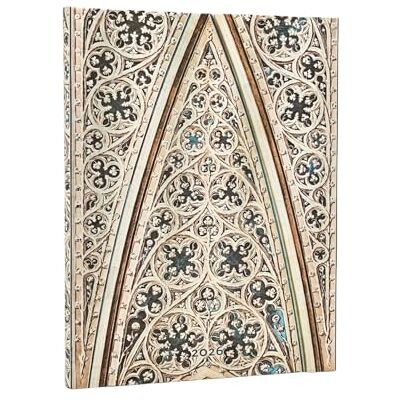 Paperblanks 2026 Vault of the Milan Cathedral (Duomo di Milano) Ultra 12-month Horizontal Hardcover Flexi Dayplanner 2026 (Wrap Closure) Paperblanks 2026 Vault of the Milan Cathedral (Duomo di Milano) Ultra 12-month Horizontal Hardcover Flexi Dayplanner 2026 (Wrap Closure)