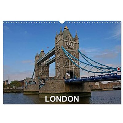 CALVENDO London (Wandkalender 2026 DIN A3 quer), Monatskalender: Eine kleine Auswahl der sehenswerten Orte in London finden Sie in diesem Kalender. ( Orte) CALVENDO London (Wandkalender 2026 DIN A3 quer), Monatskalender: Eine kleine Auswahl der sehenswerten Orte in London finden Sie in diesem Kalender. ( Orte)