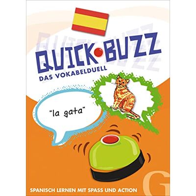 Hueber QUICK BUZZ – Das Vokabelduell Spanisch: Sprachspiel Hueber QUICK BUZZ – Das Vokabelduell Spanisch: Sprachspiel