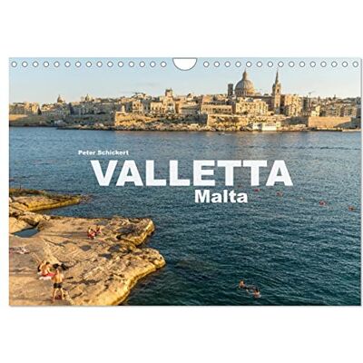 CALVENDO Valletta Malta (Wandkalender 2026 DIN A4 quer), Monatskalender: Die sehenswerte Hautpstadt Maltas in einem Kalender vom Reisefotografen Peter Schickert. ( Orte) CALVENDO Valletta Malta (Wandkalender 2026 DIN A4 quer), Monatskalender: Die sehenswerte Hautpstadt Maltas in einem Kalender vom Reisefotografen Peter Schickert. ( Orte)