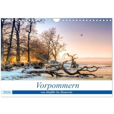 CALVENDO Vorpommern von Altefähr bis Zinnowitz (Wandkalender 2026 DIN A4 quer), Monatskalender: Ein Kalender mit beeindruckenden Fotos aus Vorpommern. ( Natur) CALVENDO Vorpommern von Altefähr bis Zinnowitz (Wandkalender 2026 DIN A4 quer), Monatskalender: Ein Kalender mit beeindruckenden Fotos aus Vorpommern. ( Natur)