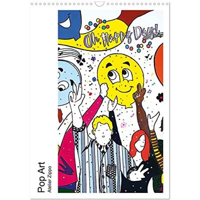 CALVENDO Pop Art Atelier Zippo (Wandkalender 2026 DIN A3 hoch), Monatskalender: Für alle Kunstinteressierte und Liebhaber ein Kalender im figurativen Pop Art Stil. ( Kunst) CALVENDO Pop Art Atelier Zippo (Wandkalender 2026 DIN A3 hoch), Monatskalender: Für alle Kunstinteressierte und Liebhaber ein Kalender im figurativen Pop Art Stil. ( Kunst)