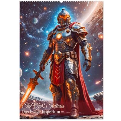 CALVENDO SPQR Stellaris Das Ewige Imperium (Wandkalender 2026 DIN A2 hoch), Monatskalender: Ein Sci-Fi-Kalender mit römischen Legionären und Gladiatoren im All. ( Wissenschaft) CALVENDO SPQR Stellaris Das Ewige Imperium (Wandkalender 2026 DIN A2 hoch), Monatskalender: Ein Sci-Fi-Kalender mit römischen Legionären und Gladiatoren im All. ( Wissenschaft)
