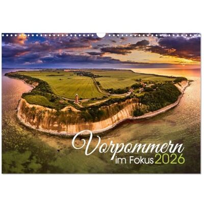 CALVENDO Vorpommern im Fokus (Wandkalender 2026 DIN A3 quer), Monatskalender: Der Kalender "Vorpommern im Fokus" präsentiert zwölf eindrucksvolle ... über historische ( Orte) CALVENDO Vorpommern im Fokus (Wandkalender 2026 DIN A3 quer), Monatskalender: Der Kalender "Vorpommern im Fokus" präsentiert zwölf eindrucksvolle ... über historische ( Orte)