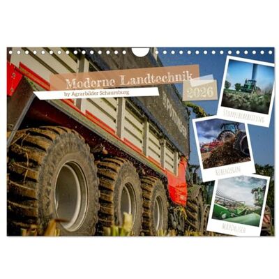 CALVENDO Moderne Landtechnik (Wandkalender 2026 DIN A4 quer), Monatskalender: Dieser Kalender ist nicht nur ein praktischer Zeitplaner, sondern auch ... Geschenk für Freunde ( Technologie) CALVENDO Moderne Landtechnik (Wandkalender 2026 DIN A4 quer), Monatskalender: Dieser Kalender ist nicht nur ein praktischer Zeitplaner, sondern auch ... Geschenk für Freunde ( Technologie)