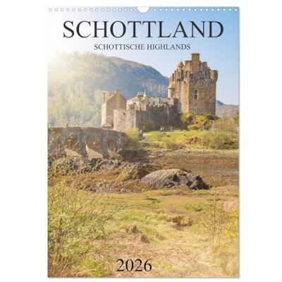CALVENDO Schottland -Schottische Highlands (Wandkalender 2026 DIN A3 hoch), Monatskalender: Dieser wunderbare Kalender nimmt Sie mit auf einen Trip ... Schottischen Highlands. ( Orte) CALVENDO Schottland -Schottische Highlands (Wandkalender 2026 DIN A3 hoch), Monatskalender: Dieser wunderbare Kalender nimmt Sie mit auf einen Trip ... Schottischen Highlands. ( Orte)
