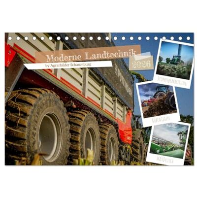 CALVENDO Moderne Landtechnik (Tischkalender 2026 DIN A5 quer), Monatskalender: Dieser Kalender ist nicht nur ein praktischer Zeitplaner, sondern auch ... Geschenk für Freunde ( Technologie) CALVENDO Moderne Landtechnik (Tischkalender 2026 DIN A5 quer), Monatskalender: Dieser Kalender ist nicht nur ein praktischer Zeitplaner, sondern auch ... Geschenk für Freunde ( Technologie)
