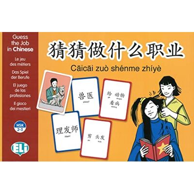 Klett Câicâi zuò shénme zhíyè: Guess the Job in Chinese. Game Box mit drei Kartenstößen à 44 Karten (Illustrationen der Berufe/sprachliche ... (ELI Spiele: Spiele zum Sprachenlernen) Klett Câicâi zuò shénme zhíyè: Guess the Job in Chinese. Game Box mit drei Kartenstößen à 44 Karten (Illustrationen der Berufe/sprachliche ... (ELI Spiele: Spiele zum Sprachenlernen)