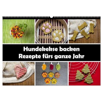 CALVENDO Hundekekse backen Rezepte fürs ganze Jahr (Wandkalender 2026 DIN A2 quer), Monatskalender: 12 Rezepte für Hundekekse ( Tiere) CALVENDO Hundekekse backen Rezepte fürs ganze Jahr (Wandkalender 2026 DIN A2 quer), Monatskalender: 12 Rezepte für Hundekekse ( Tiere)