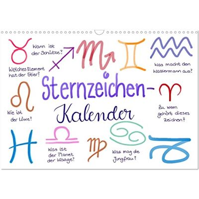 CALVENDO Sternzeichen-Kalender (Wandkalender 2026 DIN A3 quer), Monatskalender: Alle Sternzeichen liebevoll gezeichnet von der Kritzelfee ( Menschen) CALVENDO Sternzeichen-Kalender (Wandkalender 2026 DIN A3 quer), Monatskalender: Alle Sternzeichen liebevoll gezeichnet von der Kritzelfee ( Menschen)