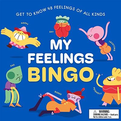 Laurence King My Feelings Bingo: Get to Know 48 Feelings of All Kinds Laurence King My Feelings Bingo: Get to Know 48 Feelings of All Kinds