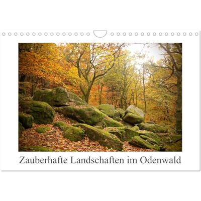 CALVENDO Zauberhafte Landschaften im Odenwald (Wandkalender 2026 DIN A4 quer), Monatskalender: In diesem Kalender sehen Sie den Odenwald in seiner ganzen Schönheit ( Orte) CALVENDO Zauberhafte Landschaften im Odenwald (Wandkalender 2026 DIN A4 quer), Monatskalender: In diesem Kalender sehen Sie den Odenwald in seiner ganzen Schönheit ( Orte)