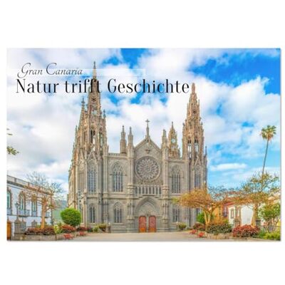 CALVENDO Gran Canaria – Natur trifft Geschichte (Tischkalender 2026 DIN A5 quer), Monatskalender: Der Kalender präsentiert Gran Canaria mit ... historischen Bauwerken. ( Orte) CALVENDO Gran Canaria – Natur trifft Geschichte (Tischkalender 2026 DIN A5 quer), Monatskalender: Der Kalender präsentiert Gran Canaria mit ... historischen Bauwerken. ( Orte)