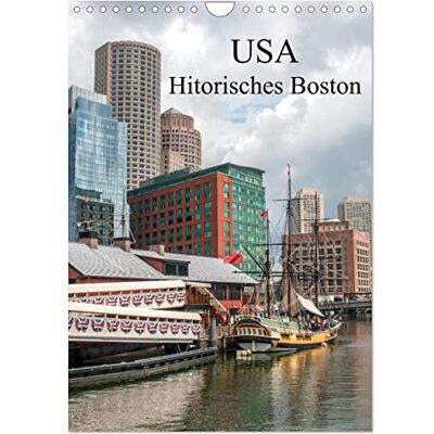 CALVENDO USA Historisches Boston (Wandkalender 2026 DIN A4 hoch), Monatskalender: Der Kalender nimmt Sie mit, in die historische Altstadt Bostons, ... Massachusetts. ( Orte) CALVENDO USA Historisches Boston (Wandkalender 2026 DIN A4 hoch), Monatskalender: Der Kalender nimmt Sie mit, in die historische Altstadt Bostons, ... Massachusetts. ( Orte)