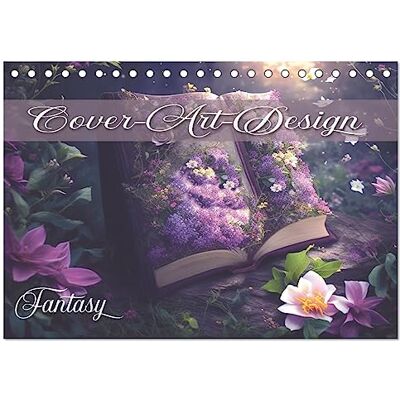 CALVENDO Buch-Cover-Art Fantasy (Tischkalender 2026 DIN A5 quer), Monatskalender: Magische und bildgewaltige Fantasybilder, dargestellt als Buchcover. ( Natur) CALVENDO Buch-Cover-Art Fantasy (Tischkalender 2026 DIN A5 quer), Monatskalender: Magische und bildgewaltige Fantasybilder, dargestellt als Buchcover. ( Natur)