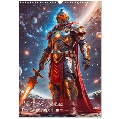 CALVENDO SPQR Stellaris Das Ewige Imperium (Wandkalender 2026 DIN A3 hoch), Monatskalender: Ein Sci-Fi-Kalender mit römischen Legionären und Gladiatoren im All. ( Wissenschaft) CALVENDO SPQR Stellaris Das Ewige Imperium (Wandkalender 2026 DIN A3 hoch), Monatskalender: Ein Sci-Fi-Kalender mit römischen Legionären und Gladiatoren im All. ( Wissenschaft)