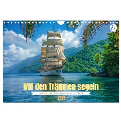 CALVENDO Mit den Träumen segeln (Wandkalender 2026 DIN A4 quer), Monatskalender: Geschichten vom Meer: Ein Kalender für Seefahrer und Träumer ( Wissenschaft) CALVENDO Mit den Träumen segeln (Wandkalender 2026 DIN A4 quer), Monatskalender: Geschichten vom Meer: Ein Kalender für Seefahrer und Träumer ( Wissenschaft)