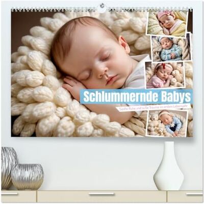 CALVENDO Schlummernde Babys (hochwertiger Premium Wandkalender 2026 DIN A2 quer), Kunstdruck in Hochglanz: Ein Kalender voller zauberhafter Babyschlafmomente ( Menschen) CALVENDO Schlummernde Babys (hochwertiger Premium Wandkalender 2026 DIN A2 quer), Kunstdruck in Hochglanz: Ein Kalender voller zauberhafter Babyschlafmomente ( Menschen)