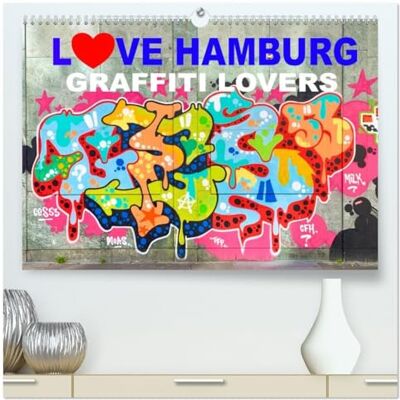 CALVENDO LOVE HAMBURG GRAFFITI LOVERS (hochwertiger Premium Wandkalender 2026 DIN A2 quer), Kunstdruck in Hochglanz: LOVE HAMBURG Kalender für Graffiti Lovers ( Kunst) CALVENDO LOVE HAMBURG GRAFFITI LOVERS (hochwertiger Premium Wandkalender 2026 DIN A2 quer), Kunstdruck in Hochglanz: LOVE HAMBURG Kalender für Graffiti Lovers ( Kunst)
