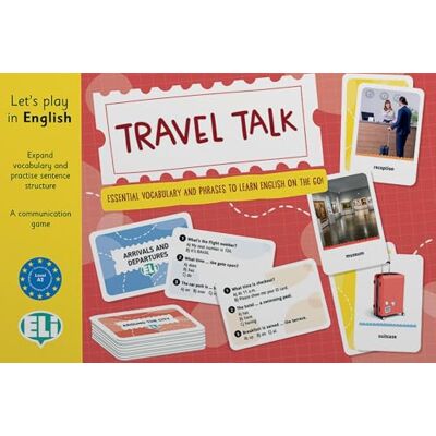 Klett Travel Talk. Essential Vocabulary and Phrases to Learn English on the Go!.: Essential Vocabulary and Phrases to Learn English on the Go!. Spiel mit 200 Spielkarten und Spielanleitung Klett Travel Talk. Essential Vocabulary and Phrases to Learn English on the Go!.: Essential Vocabulary and Phrases to Learn English on the Go!. Spiel mit 200 Spielkarten und Spielanleitung