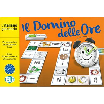 Klett Il Domino Delle Ore. Gamebox: Domino-Spiel mit 48 Dominokarten und Spielanleitung: Gioco di osservazione e abbinamento. Per apprendere e memorizzare ... (ELI Spiele: Spiele zum Sprachenlernen) Klett Il Domino Delle Ore. Gamebox: Domino-Spiel mit 48 Dominokarten und Spielanleitung: Gioco di osservazione e abbinamento. Per apprendere e memorizzare ... (ELI Spiele: Spiele zum Sprachenlernen)