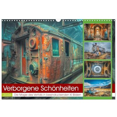 CALVENDO Verborgene Schönheiten (Wandkalender 2026 DIN A3 quer), Monatskalender: Jeder Ort in diesem Kalender, erzählt seine eigene Geschichte von ... von einer magischen Aura. ( Orte) CALVENDO Verborgene Schönheiten (Wandkalender 2026 DIN A3 quer), Monatskalender: Jeder Ort in diesem Kalender, erzählt seine eigene Geschichte von ... von einer magischen Aura. ( Orte)