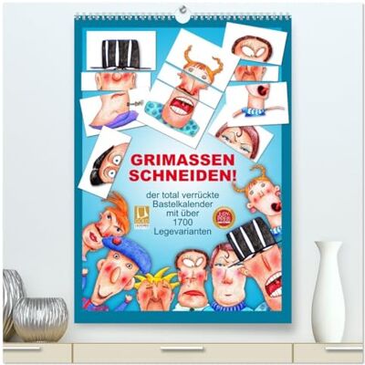 CALVENDO GRIMASSEN SCHNEIDEN! (hochwertiger Premium Wandkalender 2026 DIN A2 hoch), Kunstdruck in Hochglanz: Total abgefahren! Grimassen schneiden war noch nie so witzig! ( Spass) CALVENDO GRIMASSEN SCHNEIDEN! (hochwertiger Premium Wandkalender 2026 DIN A2 hoch), Kunstdruck in Hochglanz: Total abgefahren! Grimassen schneiden war noch nie so witzig! ( Spass)