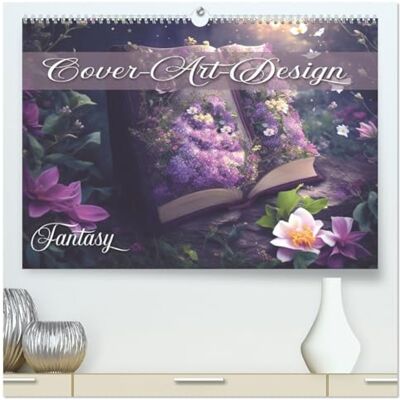 CALVENDO Buch-Cover-Art Fantasy (hochwertiger Premium Wandkalender 2026 DIN A2 quer), Kunstdruck in Hochglanz: Magische und bildgewaltige Fantasybilder, dargestellt als Buchcover. ( Natur) CALVENDO Buch-Cover-Art Fantasy (hochwertiger Premium Wandkalender 2026 DIN A2 quer), Kunstdruck in Hochglanz: Magische und bildgewaltige Fantasybilder, dargestellt als Buchcover. ( Natur)