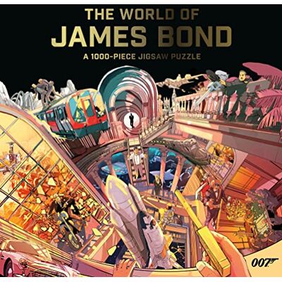 Laurence King The World of James Bond: A 1000-piece Jigsaw Puzzle Laurence King The World of James Bond: A 1000-piece Jigsaw Puzzle
