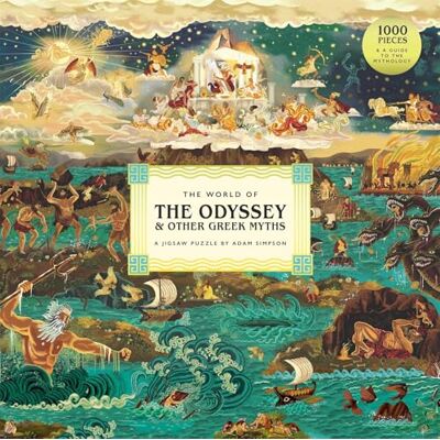 Laurence King The World of the Odyssey: A 1000-piece Jigsaw Puzzle by Adam Simpson Laurence King The World of the Odyssey: A 1000-piece Jigsaw Puzzle by Adam Simpson
