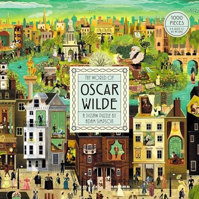 Laurence King The World of Oscar Wilde: A 1000-piece Jigsaw Puzzle by Adam Simpson Laurence King The World of Oscar Wilde: A 1000-piece Jigsaw Puzzle by Adam Simpson