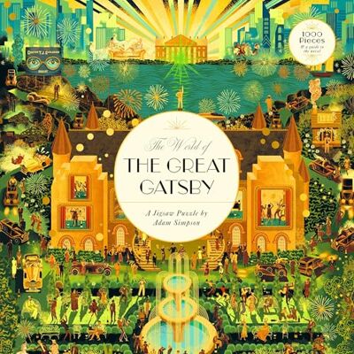 Laurence King The World of The Great Gatsby: A 1000-Piece Jigsaw Puzzle Laurence King The World of The Great Gatsby: A 1000-Piece Jigsaw Puzzle
