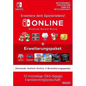 Switch Online + Erweiterungspaket (Familienmitgliedschaft) Standard Nintendo Switch Download Code Switch Online + Erweiterungspaket (Familienmitgliedschaft) Standard Nintendo Switch Download Code