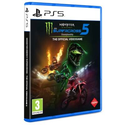 Monster Cable Energy Supercross The Official Videogame 5 (Deutsche Verpackung) Monster Cable Energy Supercross The Official Videogame 5 (Deutsche Verpackung)