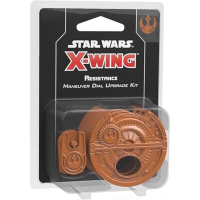 Atomic Fantasy Flight Games Star Wars X-Wing Second Edition: Star Wars X-Wing: Resistance Maneuver Dial Upgrade Kit Miniature Game Atomic Fantasy Flight Games Star Wars X-Wing Second Edition: Star Wars X-Wing: Resistance Maneuver Dial Upgrade Kit Miniature Game