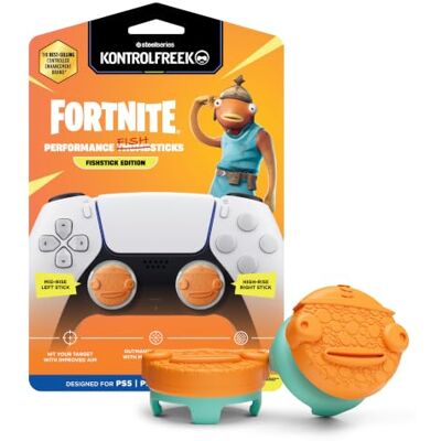 KontrolFreek SteelSeries KF Fortnite® Performance Fishsticks – Fishstick Edition Fortnite® Performance Fishsticks – Fishstick Edition Playstation 4 (PS4), Playstation 5 (PS5) Orange und Blau KontrolFreek SteelSeries KF Fortnite® Performance Fishsticks – Fishstick Edition Fortnite® Performance Fishsticks – Fishstick Edition Playstation 4 (PS4), Playstation 5 (PS5) Orange und Blau