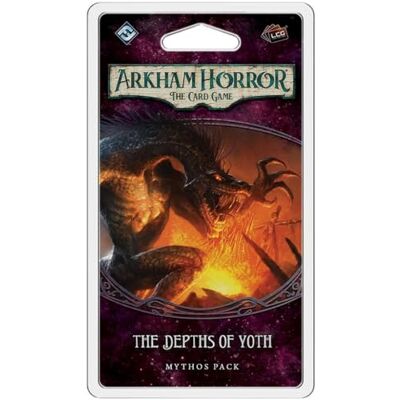 Fantasy Flight Games , Arkham Horror The Card Game: Mythos Pack 3.5. The Depths of Yoth, Card Game, Ages 14+, 1 to 4 Players, 60 to 120 Minutes Playing Time Fantasy Flight Games , Arkham Horror The Card Game: Mythos Pack 3.5. The Depths of Yoth, Card Game, Ages 14+, 1 to 4 Players, 60 to 120 Minutes Playing Time