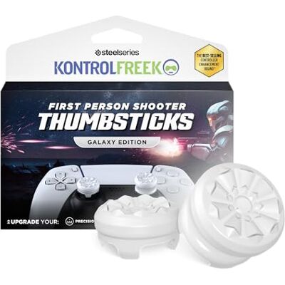 KontrolFreek FPS Freek Galaxy White PS5 Stick Aufsätze Performance Thumbsticks für PS5 & PS4 Präzise Stickerhöhung zum Zielen Weiß KontrolFreek FPS Freek Galaxy White PS5 Stick Aufsätze Performance Thumbsticks für PS5 & PS4 Präzise Stickerhöhung zum Zielen Weiß