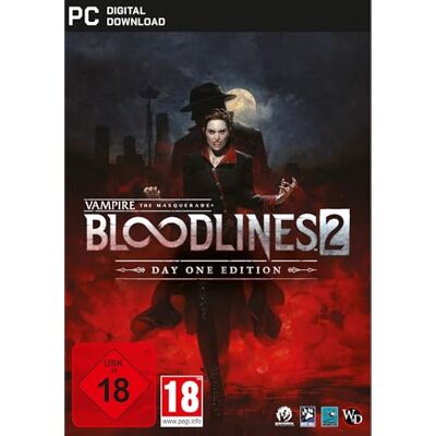 Vampire: The Masquerade Bloodlines 2 Day One Edition (Code in a Box) (PC) (64-Bit) Vampire: The Masquerade Bloodlines 2 Day One Edition (Code in a Box) (PC) (64-Bit)