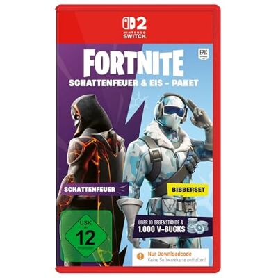 Nintendo Fortnite Schattenfeuer & Eis -Paket (Download-Code in der Box) Switch 2 Nintendo Fortnite Schattenfeuer & Eis -Paket (Download-Code in der Box) Switch 2