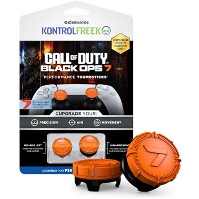 KontrolFreek ® Call of Duty: Black Ops 7 Performance Thumbsticks PlayStation 4 (PS4), PlayStation 5 (PS5) Orange und Schwarz KontrolFreek ® Call of Duty: Black Ops 7 Performance Thumbsticks PlayStation 4 (PS4), PlayStation 5 (PS5) Orange und Schwarz