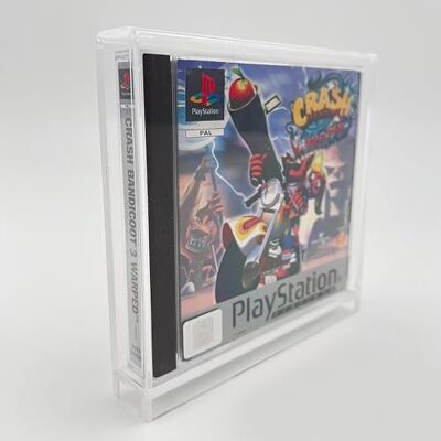 Reset Retro Acryl Box passend für Playstation 1 Spiele in OVP Optimaler Schutz & praktische Aufbewahrung für Sammler Stilvolle Präsentation Ihrer Sammlung Transparenz und UV-Schutz Reset Retro Acryl Box passend für Playstation 1 Spiele in OVP Optimaler Schutz & praktische Aufbewahrung für Sammler Stilvolle Präsentation Ihrer Sammlung Transparenz und UV-Schutz
